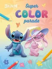 Omslag van Disney Stitch Super Color Parade