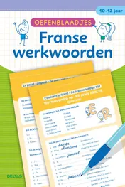 Omslag van Oefenblaadjes - Franse werkwoorden (10-12 j.)