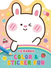 Omslag van Kawaii - Color & Sticker Fun