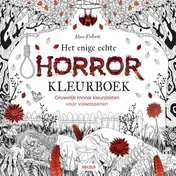 Omslag van Het enige echte horror kleurboek