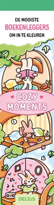 Omslag van De mooiste kleurboekenleggers om in te kleuren - Cozy Moments