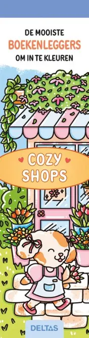 Omslag van De mooiste kleurboekenleggers om in te kleuren - Cozy Shops