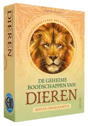 Omslag van De geheime boodschappen van dieren - Boek en orakelkaarten