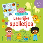 Omslag van Oefen je brein! Leerrijke spelletjes 4-5 jaar