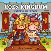 Omslag van Cozy Kingdom - Fantasy kleurboek Jade Summer