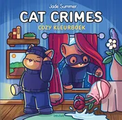 Omslag van Cat Crimes - Cozy kleurboek