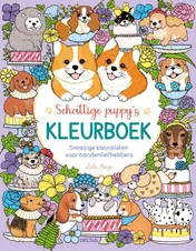 Omslag van Schattige puppy's kleurboek