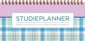 Omslag van Studieplanner (Spiraal) - Lavender Tartan