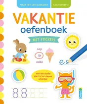 Omslag van Vakantie oefenboek met stickers
