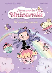 Omslag van Avonturen in Unicornia - De magische cupcakes