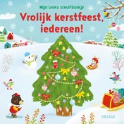 Omslag van Mijn leuke schuifboekje - Vrolijk kerstfeest, iedereen!