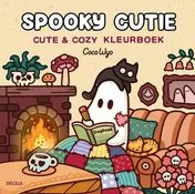 Omslag van Spooky Cutie Cute & Cozy kleurboek Coco Wyo