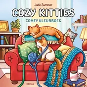 Omslag van Cozy Kitties - Comfy kleurboek Jade Summer