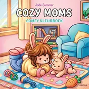 Omslag van Cozy Moms - Comfy kleurboek Jade Summer