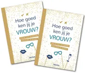 Omslag van Hoe goed ken jij je vrouw (set 2ex.)