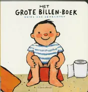 Omslag van Het grote billen-boek kartonboekje