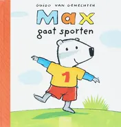 Omslag van Max gaat sporten