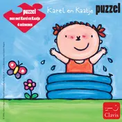 Omslag van Puzzel mee met Karel en Kaatje
