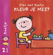 Omslag van Kleurboek - Eten met Kaatje