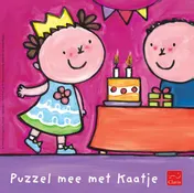 Omslag van Houten puzzel Kaatje is jarig