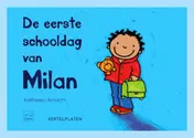 Omslag van De eerste schooldag van Milan