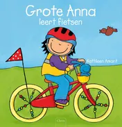 Omslag van Grote Anna leert fietsen
