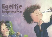 Omslag van Egeltje helpt mama