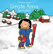 Omslag van Grote Anna leert skiën
