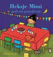 Omslag van Heksje Mimi geeft een griezelfeestje