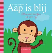 Omslag van Aap is blij. Allemaal diertjes op een rij