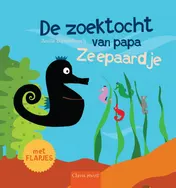 Omslag van De zoektocht van papa zeepaardje