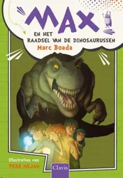 Omslag van Max en het geheim van de dinosaurussen