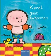 Omslag van Karel gaat zwemmen