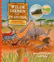 Omslag van Wilde dieren van de savanne