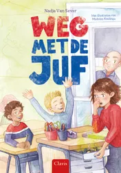 Omslag van Weg met de juf