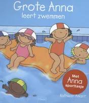 Omslag van Grote Anna leert zwemmen + Sporttasje