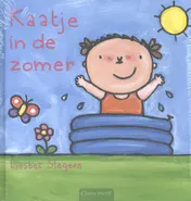 Omslag van Kaatje pretpakket ( Kaatje in de zomer + stickerboek Kaatje + strandbal )