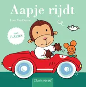Omslag van Aapje rijdt