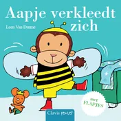 Omslag van Aapje verkleedt zich