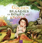 Omslag van Gouden blaadjes en bomen met kronen