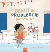 Omslag van Beertje Probeertje gaat zwemmen