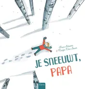 Omslag van Je sneeuwt, papa