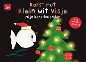 Omslag van Mijn kerstkalender. Kerstpret met Klein wit visje