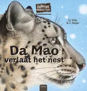 Omslag van De sneeuwluipaard. Da Mao verlaat het nest