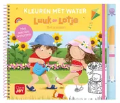 Omslag van Kleuren met water. Luuk en Lotje. Het is zomer!