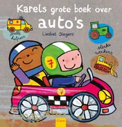 Omslag van Karels grote boek over auto's