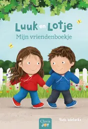 Omslag van Luuk en Lotje. Mijn vriendenboekje