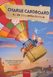 Omslag van Charlie Cardboard en de Zonnevluchtrace