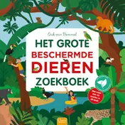 Omslag van Het grote beschermdedierenzoekboek