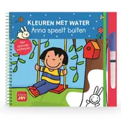 Omslag van Kleuren met water. Anna speelt buiten